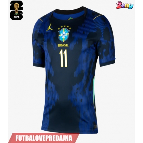 Lacne Ženy Futbalové dres Brazília Raphinha Belloli #11 MS 2026 Krátky Rukáv - Preč